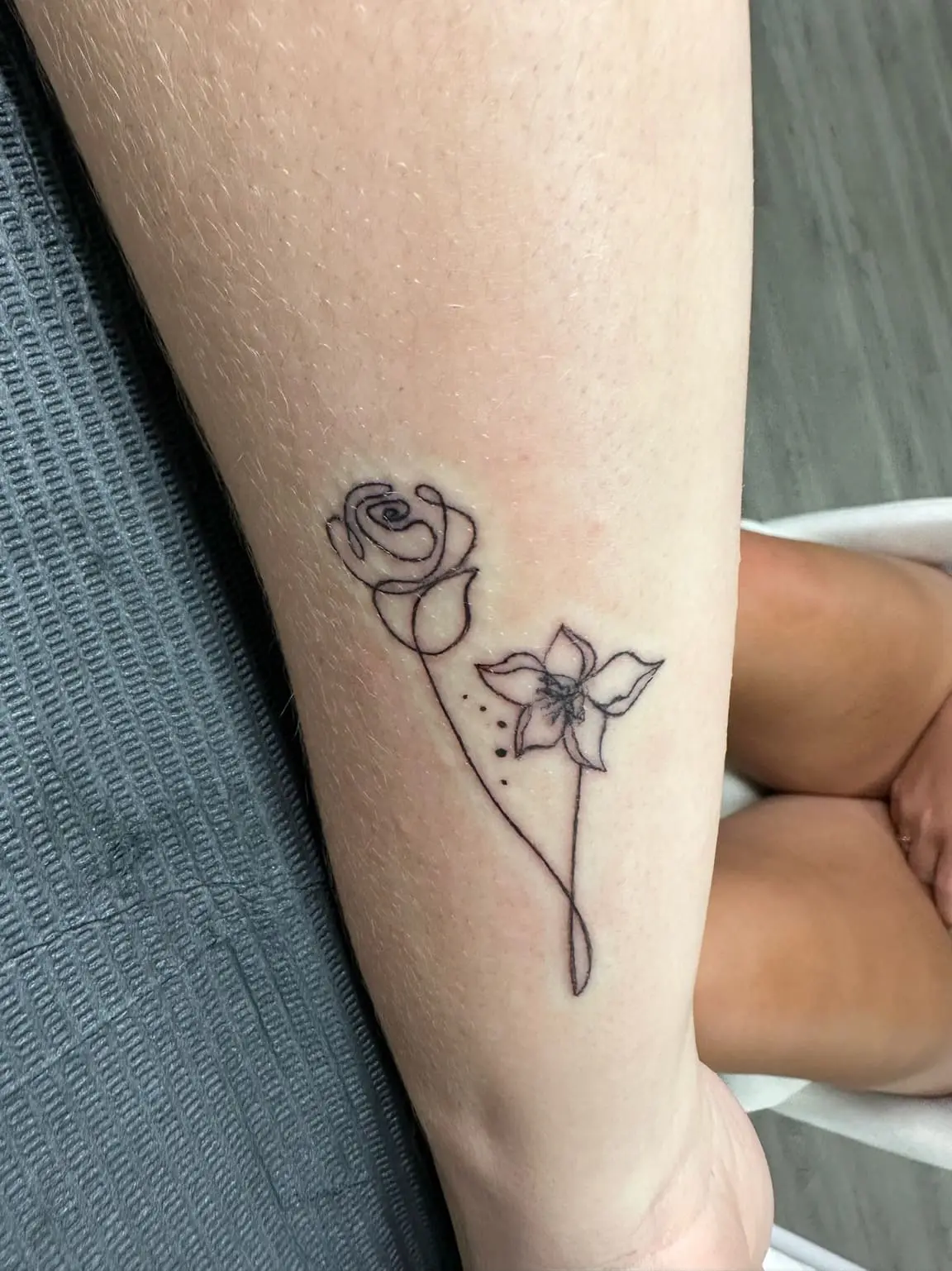 fine line tattoo