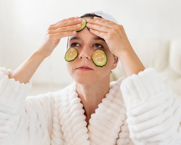 Quick morning routine for reducing puffiness around the eyes
